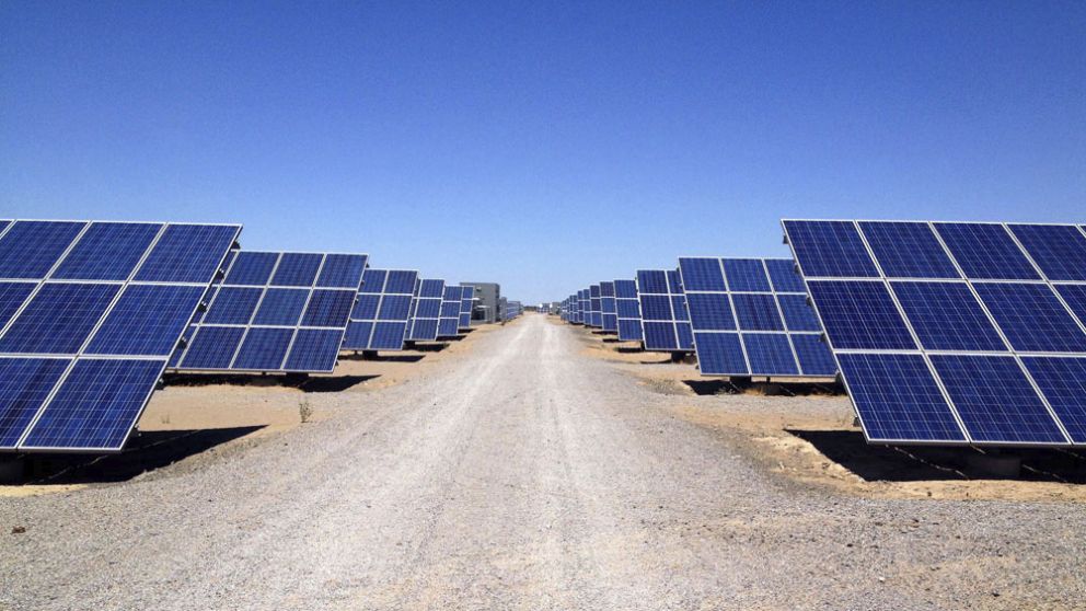Solar panel array