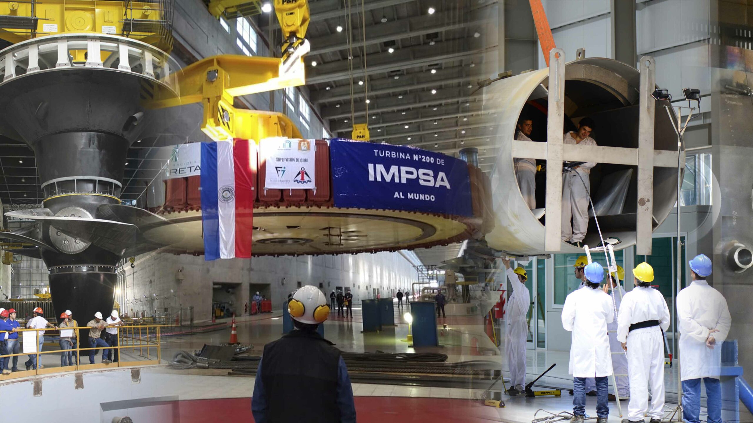 IMPSA turbine manufacturing collage